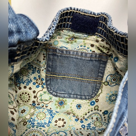 Upcycled Handmade Women’s Denim Shoulder Bag - Picture 4 of 7